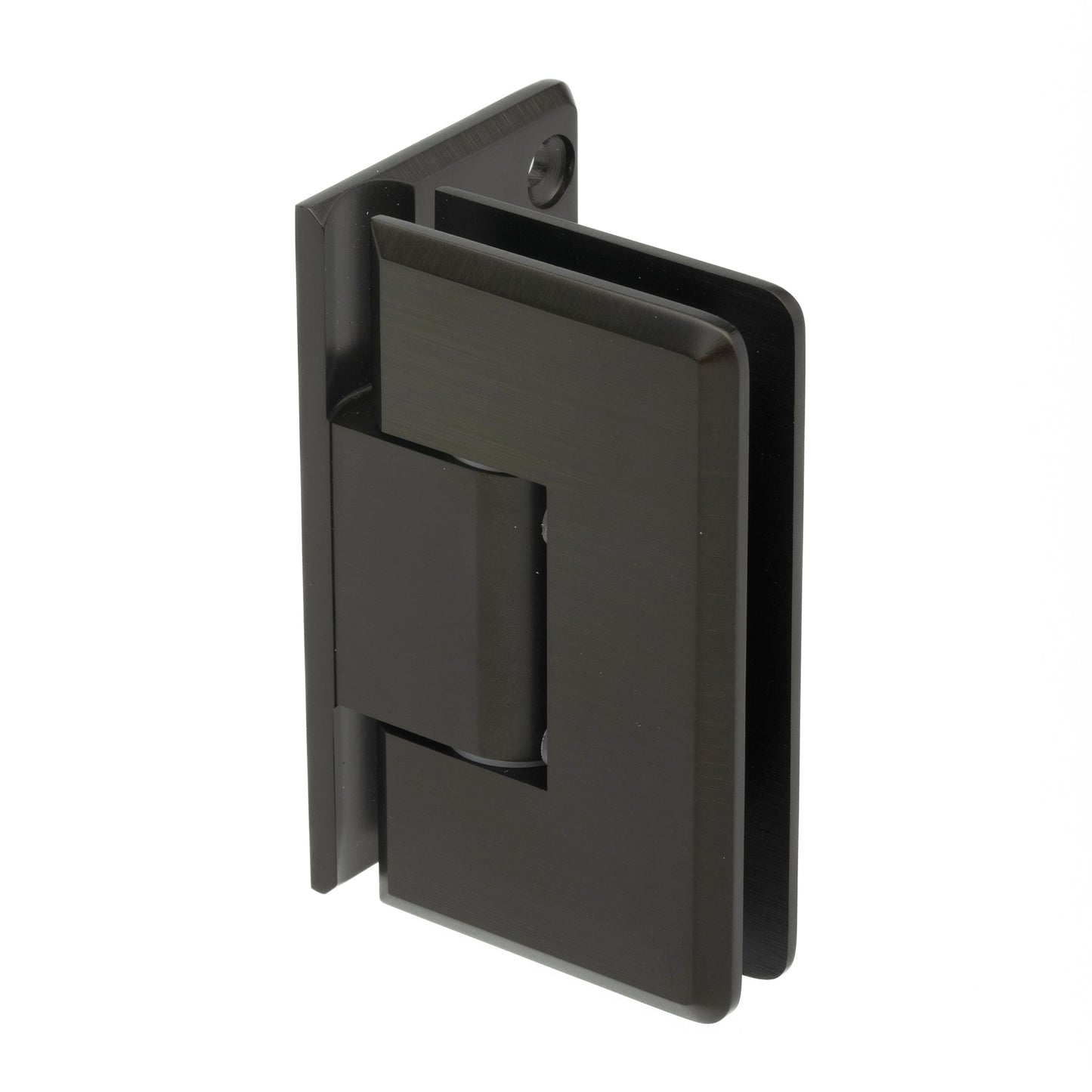 Adjustable Wall Mount Offset Heavy Duty Hinge with Beveled Edges