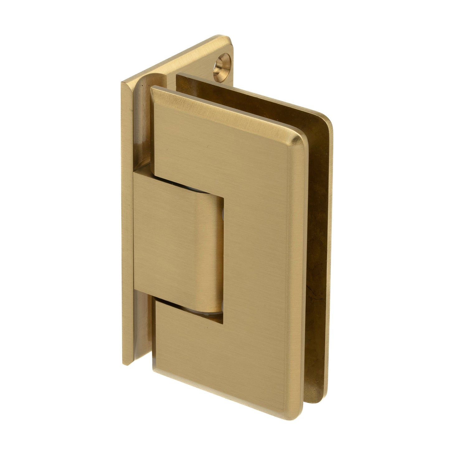 Adjustable Wall Mount Offset Heavy Duty Hinge with Beveled Edges