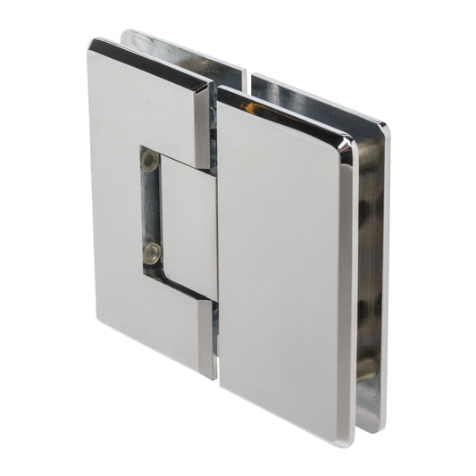 180 Degree Glass-to-Glass Heavy Duty Hinge with Beveled Edges