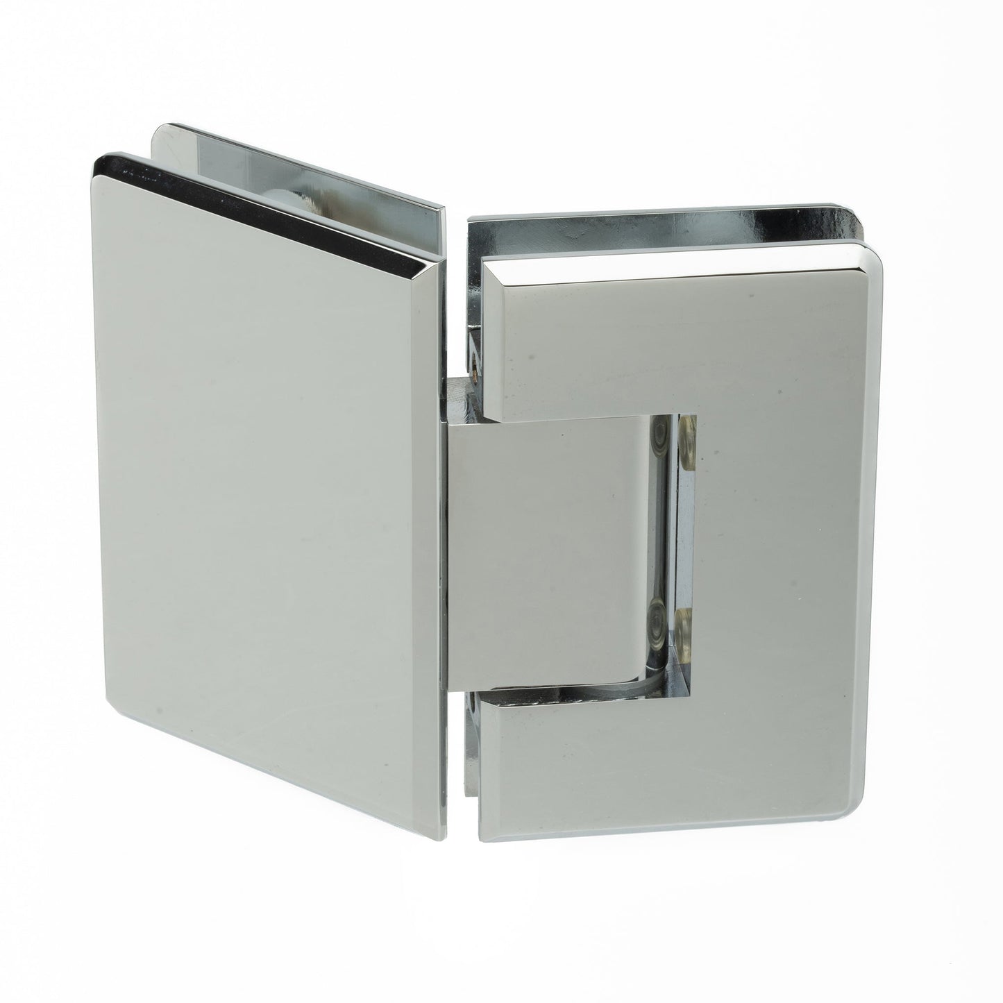 135 Degree Glass-to-Glass Standard Hinge with Beveled Edges