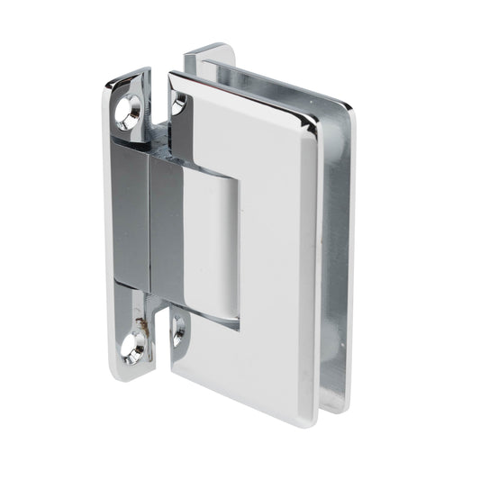 Adjustable Wall Mount Full Back Plate Standard Hinge with Beveled Edges