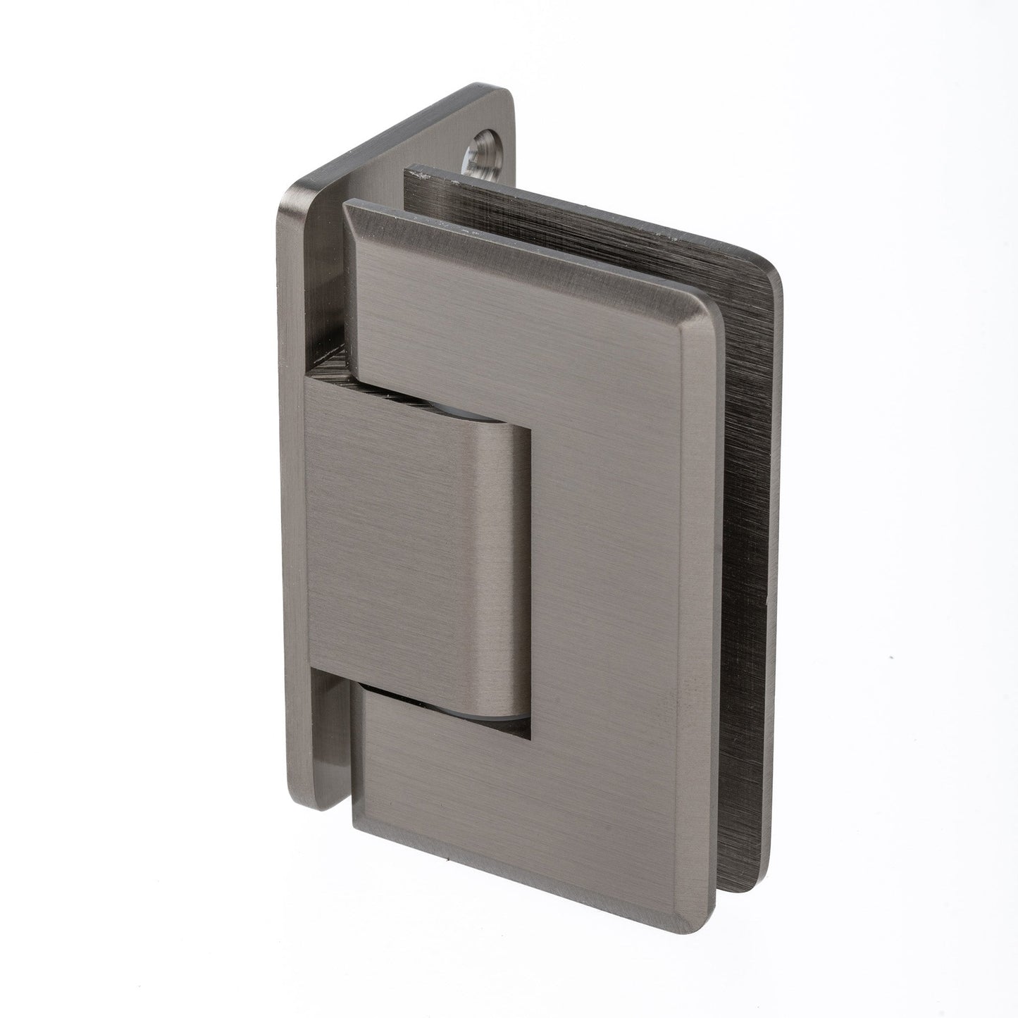 Adjustable Wall Mount Offset Standard Hinge with Beveled Edges