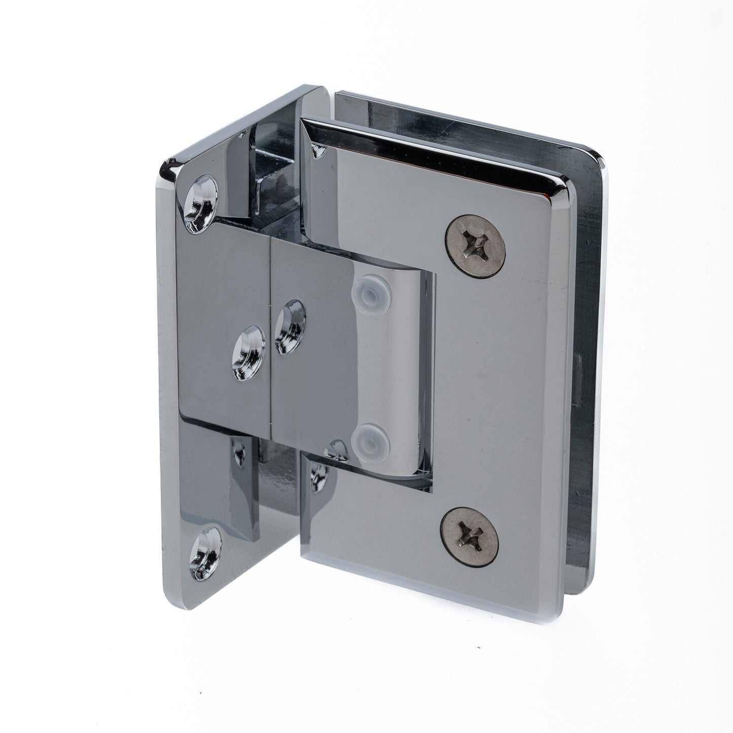 Adjustable Wall Mount Offset Standard Hinge with Beveled Edges