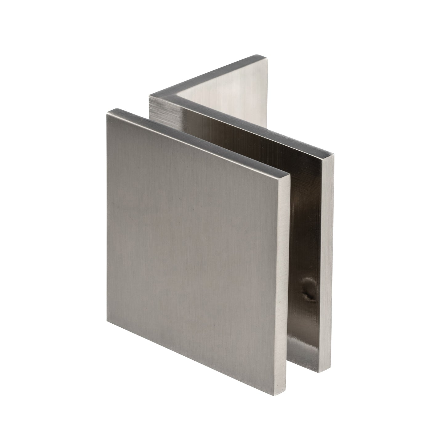 Square Wall Mount Fixed Panel With Small Leg Clamp