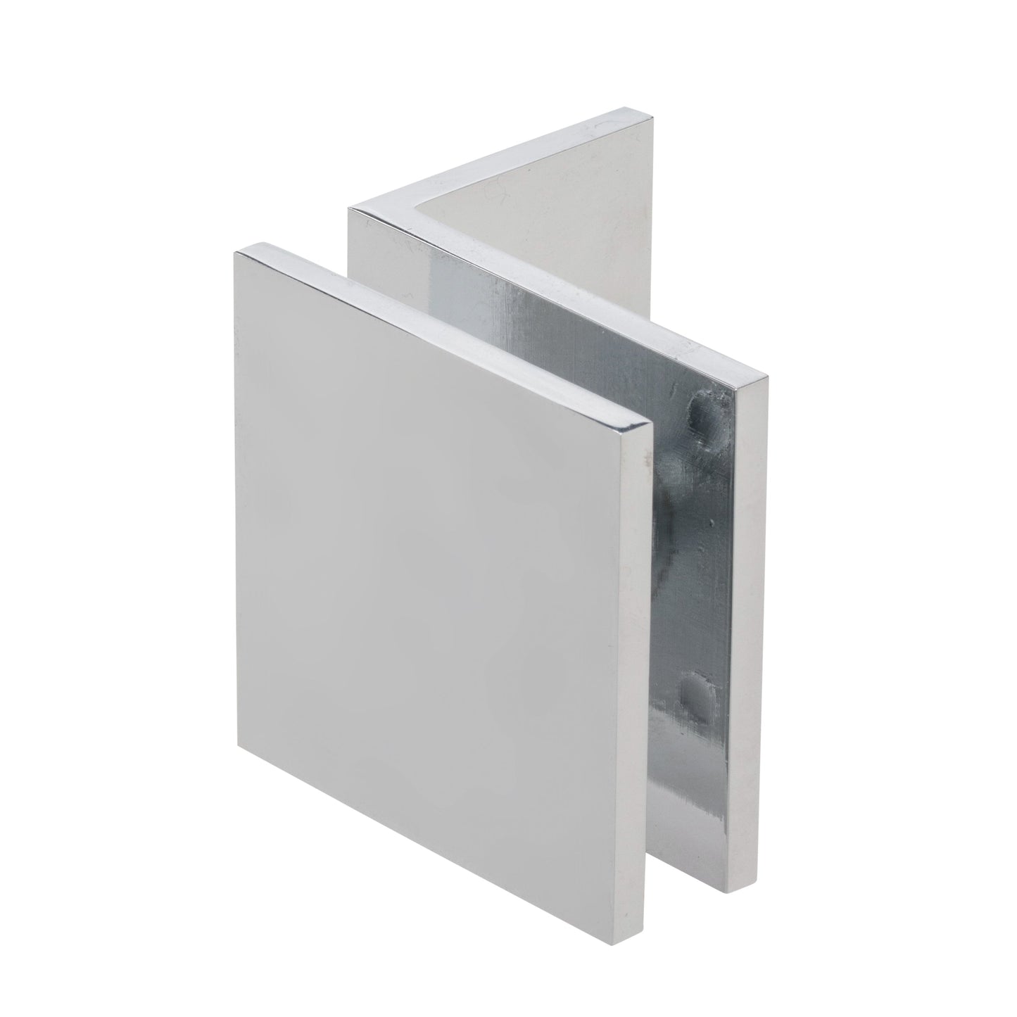 Square Wall Mount Fixed Panel With Small Leg Clamp