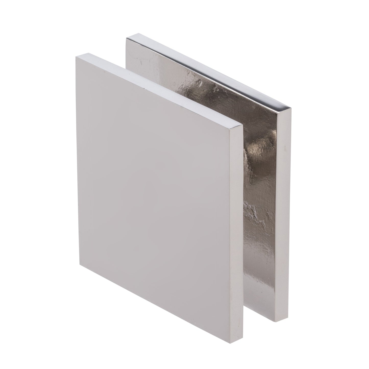 Square Style Hole-in-Glass Fixed Panel U-Clamp