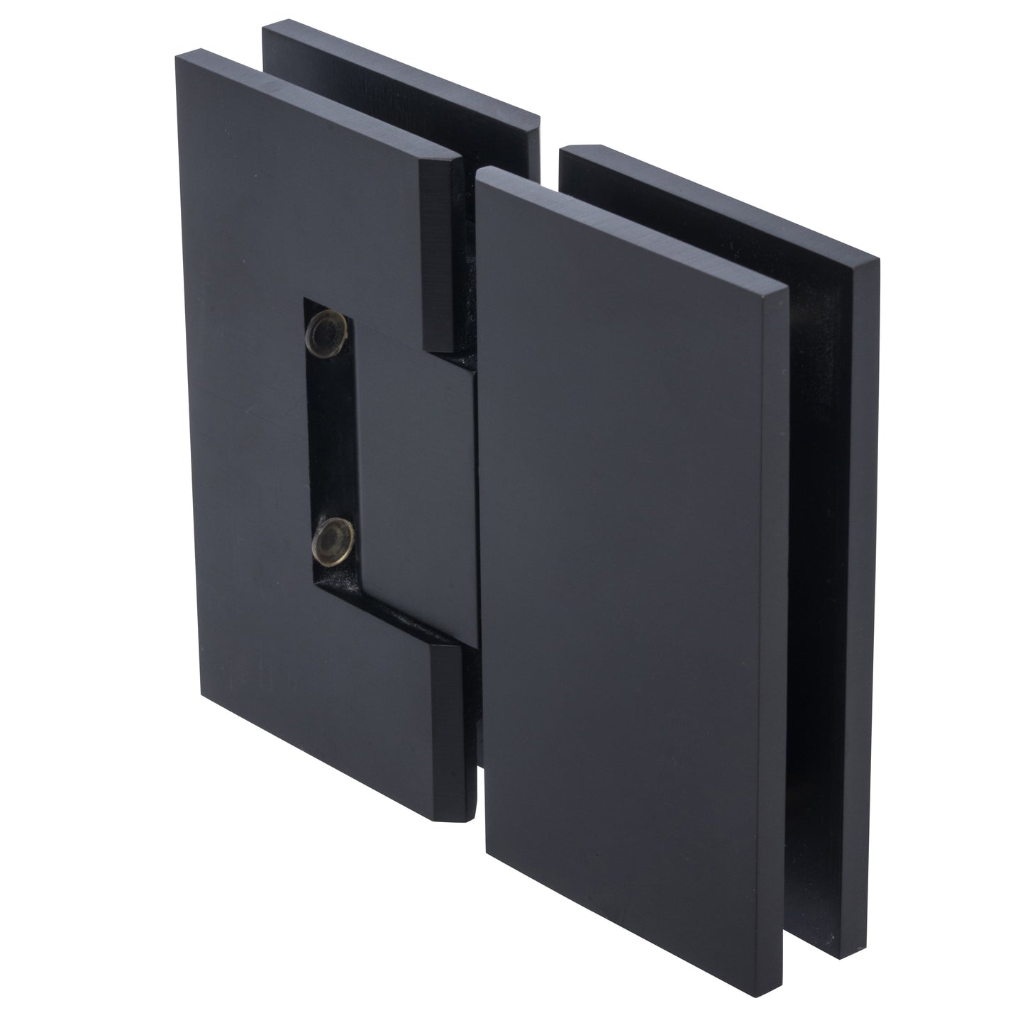 180 Degree Glass-to-Glass Heavy Duty Hinge with Squared Corners