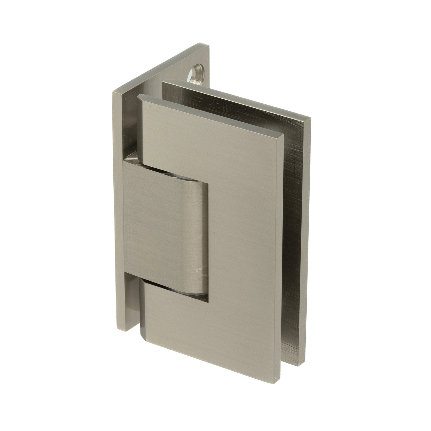 Adjustable Wall Mount Offset Standard Hinge with Squared Corners