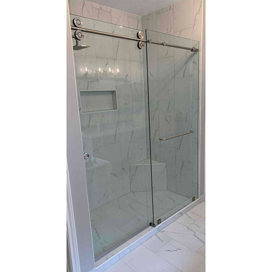 Sierra Series Frameless Sliding Shower Door Kit